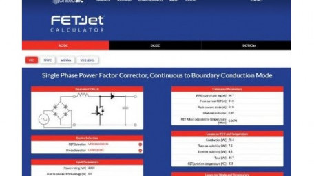 United SiC’s New FET-Jet Tool to Help Engineers Select the Right Device for Their Designs