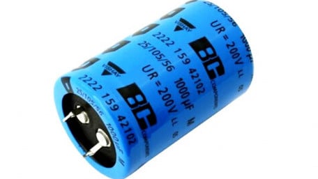 Vishay Intertechnology Snap-in Power Aluminum Capacitors Enable Higher Power Density, Increased Longevity