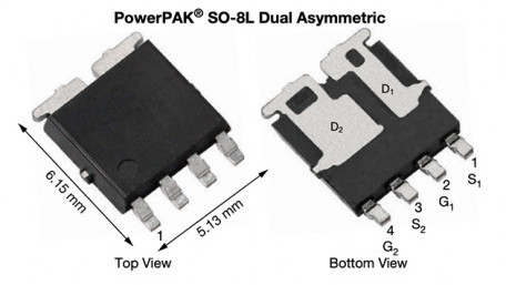 Vishay Unveils 60V MOSFET in a PowerPAK SO-8L Dual Asymmetric Package