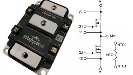 1200V 450A All SiC Half-Bridge Module Maximizes Power Density