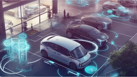 Smart, Wireless AI Charging for EV Car Parks