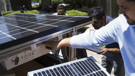 Plug-and-Play PV Panel Level Energy Storage