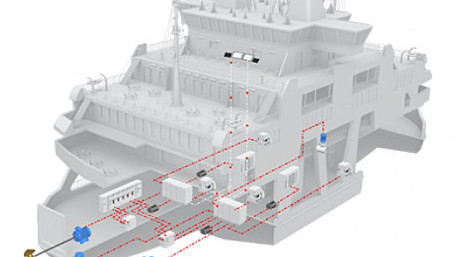 Compact DC-Based Power Distribution System for Smaller Marine Vessels