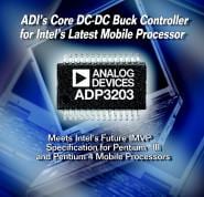 Analog Devices Debuts ADP3203/ADP3415