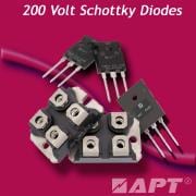 Advanced Power Technology Announces New Line of 200V Schottky Diodes