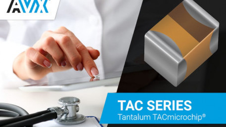 0.5mm-High, 10μF/6.3V Tantalum Capacitor