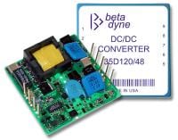 Beta Dyne Debuts New 35W DC/DC Converters