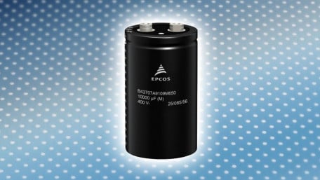Compact Aluminum Electrolytic Capacitors Handle High Ripple Currents