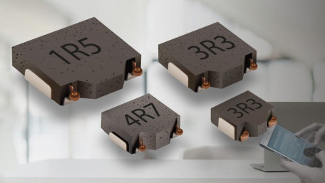 Shielded Power Inductors Feature Low Resistance, High Saturation Current