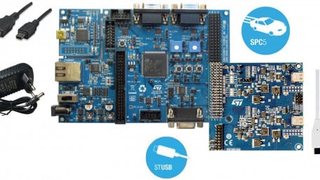 USB Power Evaluation Kit Based on an Automotive-Grade MCU
