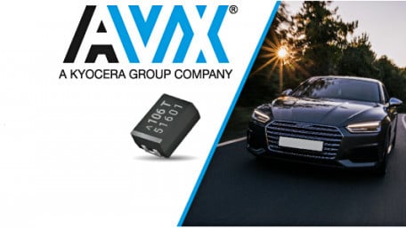 AVX Launches New TCO Series High-Temperature, Automotive-Grade Polymer Chip Capacitors