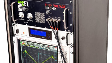 Characterizing High-voltage Inductors and Magnetic Material via Triangular Flux Excitation