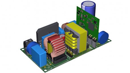 GaN-Based Synchronous CCM PFC for Hydraulic Pump Power Supply Applications