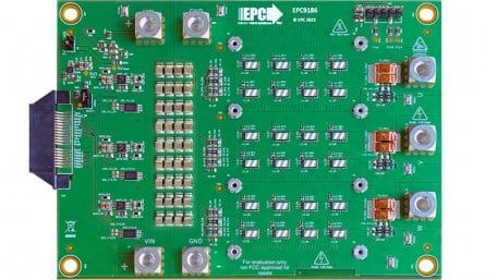 GaN Motor Drive Evaluation Boards: EPC9186HC2/HC3 and EPC91202
