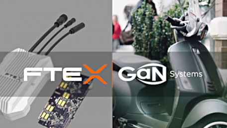 GaN Systems and FTEX Team Up to Deliver EV Motor Drives
