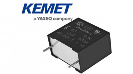KEMET Introduces the Smallest EMI X2 Film Capacitor Solution for Harsh Environments