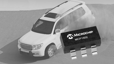 Microchip Debuts a High-Precision Voltage Reference IC for Automotive Applications