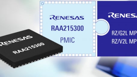 Renesas Debuts a PMIC Targeted at its RZ/V2L and RZ/G2L MPUs