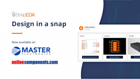 SnapEDA Partners with Master Electronics and OnlineComponents to Help Engineers Design Electronics Faster