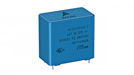 TDK Releases New, Very Compact X2 Capacitors