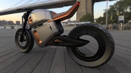 Hybrid Electric Motorbike Combines Li-Ion Batteries and Ultracapacitors