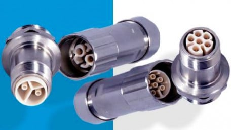IP68 Multi-Pin High Voltage Connectors Handle up to 4.5A at 5kVdc