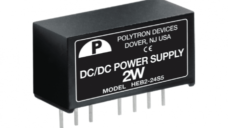 2-Watt Single- and Dual-Output 4:1 Input Industrial DC-DCs