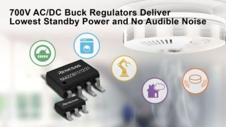 Renesas Debuts a Series of 700V Non-Isolated Buck Converters