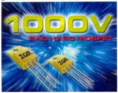 International Rectifier Announces 1,000V Power MOSFET, the IRHY7G30CMSE