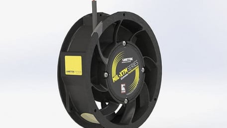 High Output Cooling Fan Optimized for Heat Sinks and Heat Exchangers