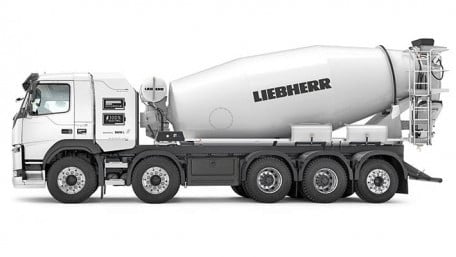 First Fully Electric 10 and 12 Cubic Meters Truck Mixers