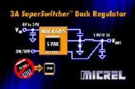 Micrel Releases MIC4685 SuperSwitcher Regulator