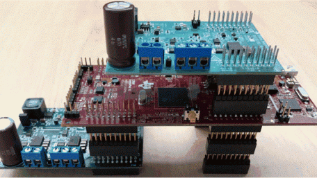 Dual-Axis Drive with 3-Phase Gallium-Nitride Inverter Stages – Reference Design