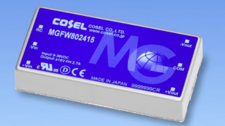 80W, 4:1 Input Shielded and Isolated DC-DCs