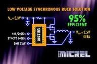 Micrel Debuts MIC2183 and MIC2184 DC/DC Controllers