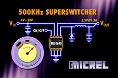 Micrel Increases the Operating Frequency of the MIC4690