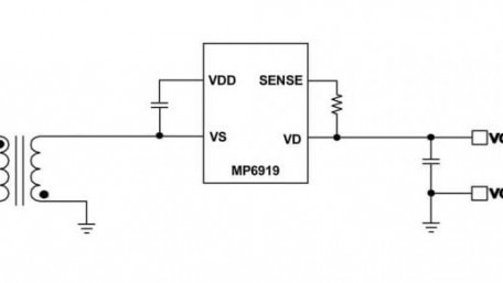 CCM/DCM Flyback Ideal Diode with Integrated 100V/13mΩ MOSFET