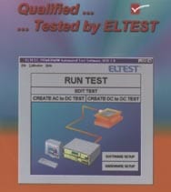 Eltest Intros POWERWIN Software