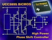 Texas Instruments Releases New UCC3895 Unitrode PWM Controller