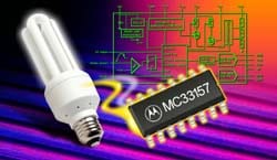 ON Semi Intros MC33157 Half-Bridge Driver for Fluorescent Lamp Ballasts