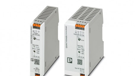 Compact Din Rail 2.5A/7.5A, 12Vdc AC-DCs with Adjustable Signal Output