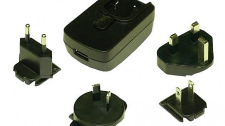 DOE VI Efficiency Compliant 10W USB Interchangeable Plug Adapter