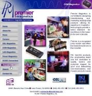Premier Magnetics Expands Company Website