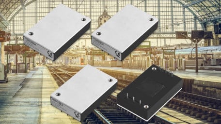 12:1 Input 40W/60W/100W Quarter-Bricks for Harsh Environments