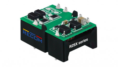 2W SMD Isolated DC-DCs with 3kVdc or 1kVdc Isolation
