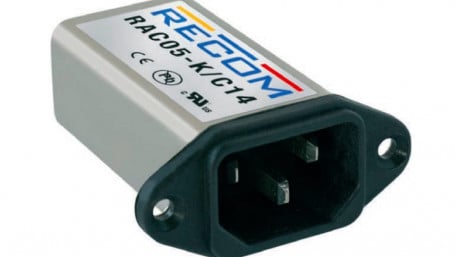 5W All-in-One AC-DC Power Supply in IEC Mains Filter Housing
