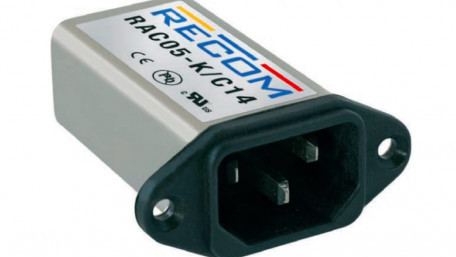 5W All-in-One AC-DC Power Supply in IEC Mains Filter Housing