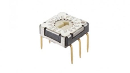 Slimmest Rotary DIP Switch for Industrial, Consumer and Medical Devices