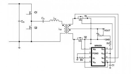 Fast Turn-off, CCM/DCM Compatible Dual-LLC Synchronous Rectifier