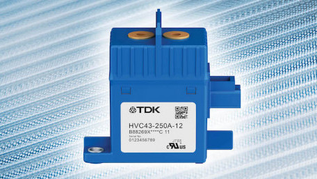 TDK Expands Line of Compact High-Voltage Contactors